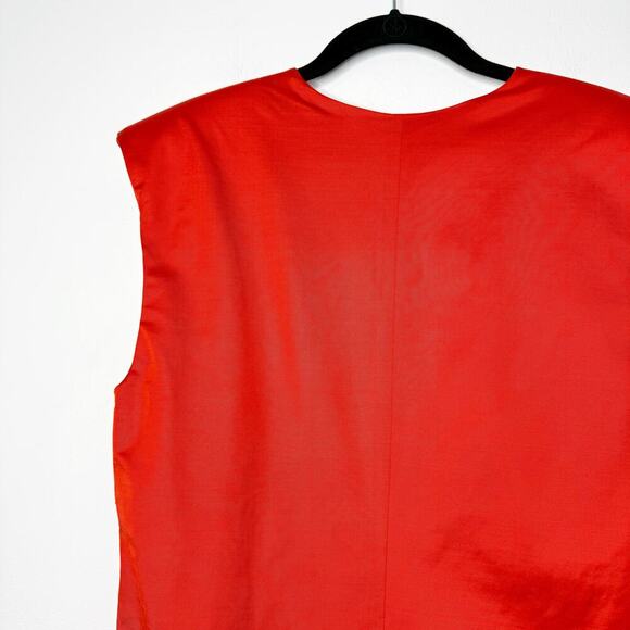 By Malene Birger Mavise Maxi Wool Blend Dress Orange Size 38 / Medium - Picture 12 of 15